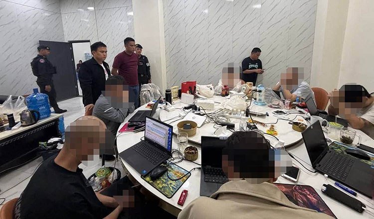 柬埔寨加大打击网诈力度 西港波贝多地开展搜查