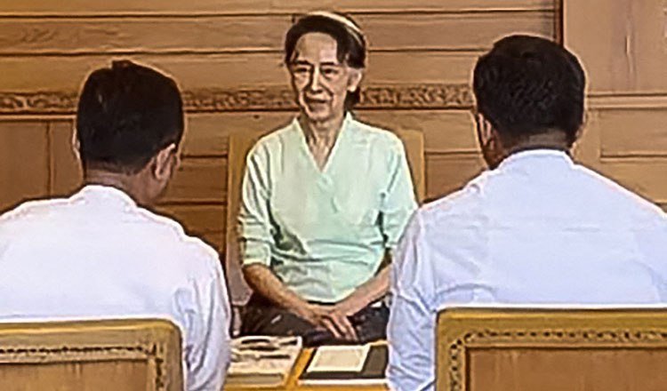 昂山素季获英国国王查尔斯三世赠送包裹