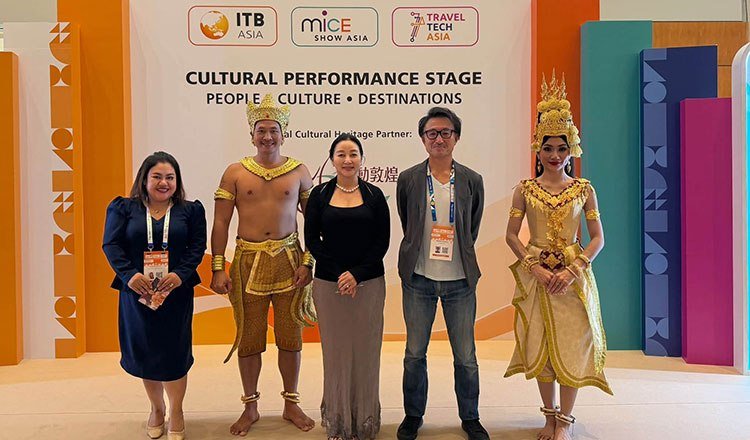 柬埔寨旅行社协会赴新加坡参展ITB Asia 推广旅游产品