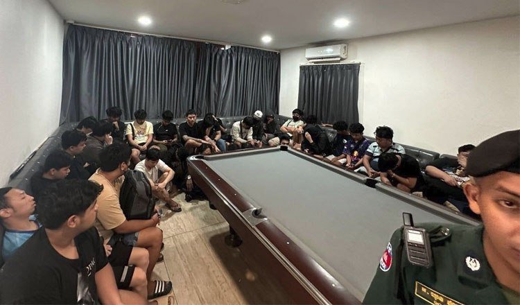 波贝两处窝点遭突袭 139名涉诈人员被捕
