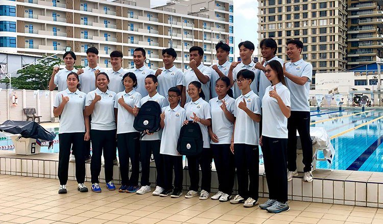 柬埔寨蹼泳队赴马来西亚参加东南亚锦标赛