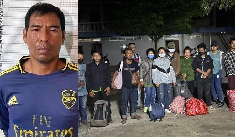 马德望警方破获非法越境案 12人被捕