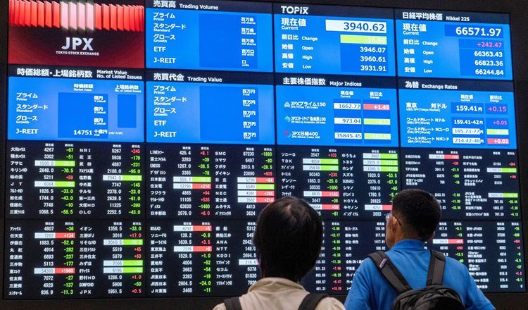 亚洲股市因科技股财报及央行政策预期下滑
